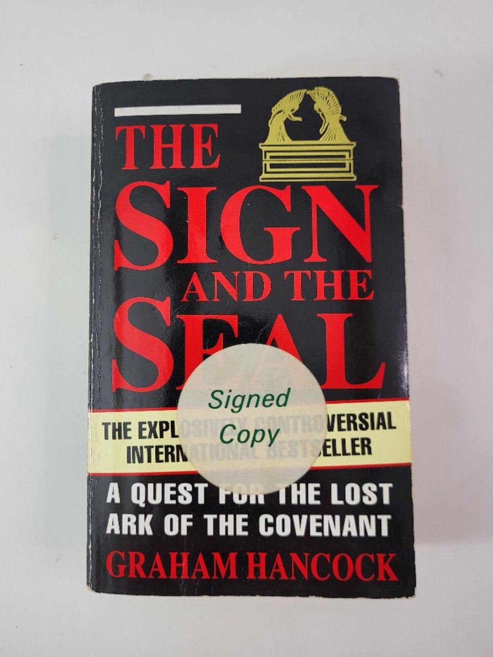 Graham Hancock Signed The Sign and the Seal 1993 UK Paperback Lost Ark